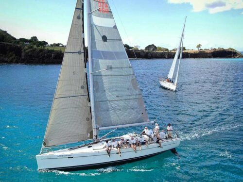 Passage from Menorca to Ibiza on Emily of Cowes - Elan 450