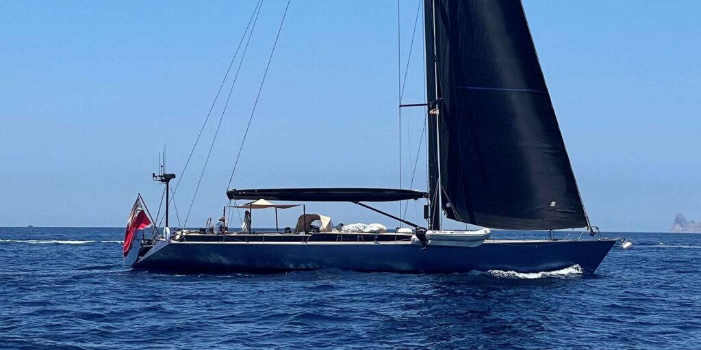 Wally One - Charter under jib