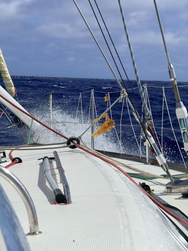 First 47.7 Kali - offshore deck shot