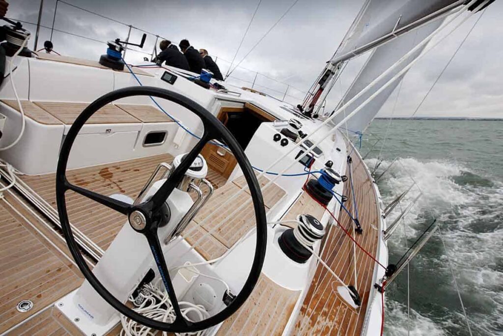 Grand Soleil 46 – Belladonna - deck shot