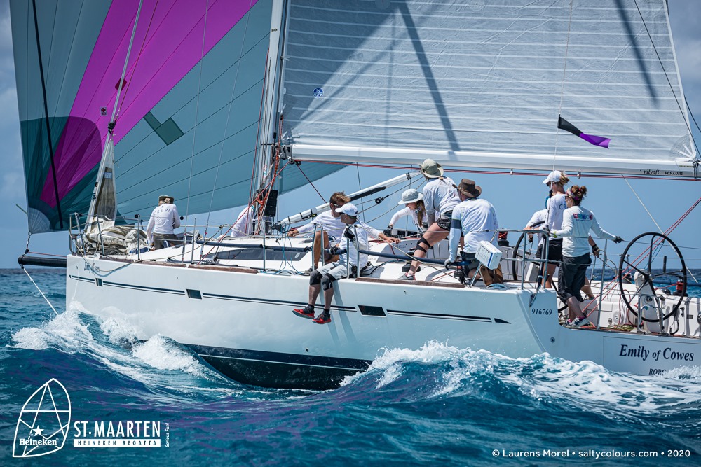 Elan 450 - Emily of Cowes - St Maarten Heineken Regatta
