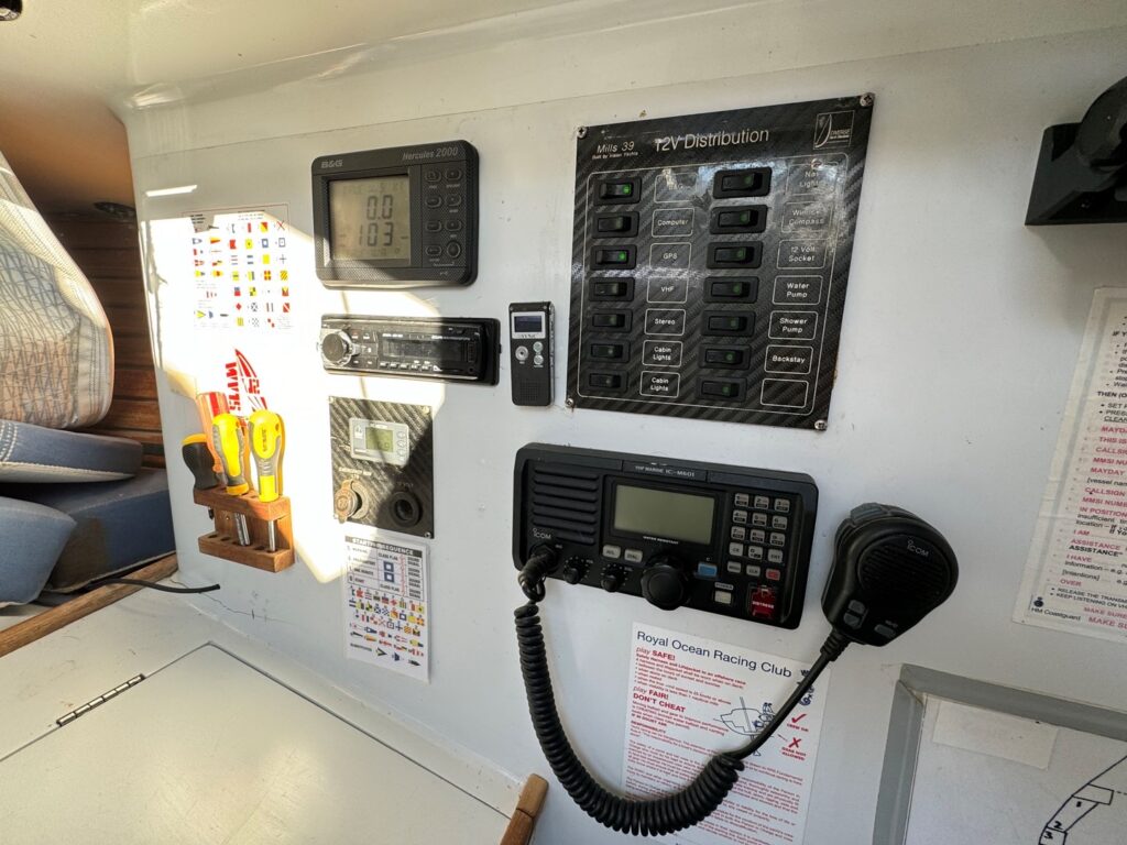 Mills 30 - Zero II - Chart Table