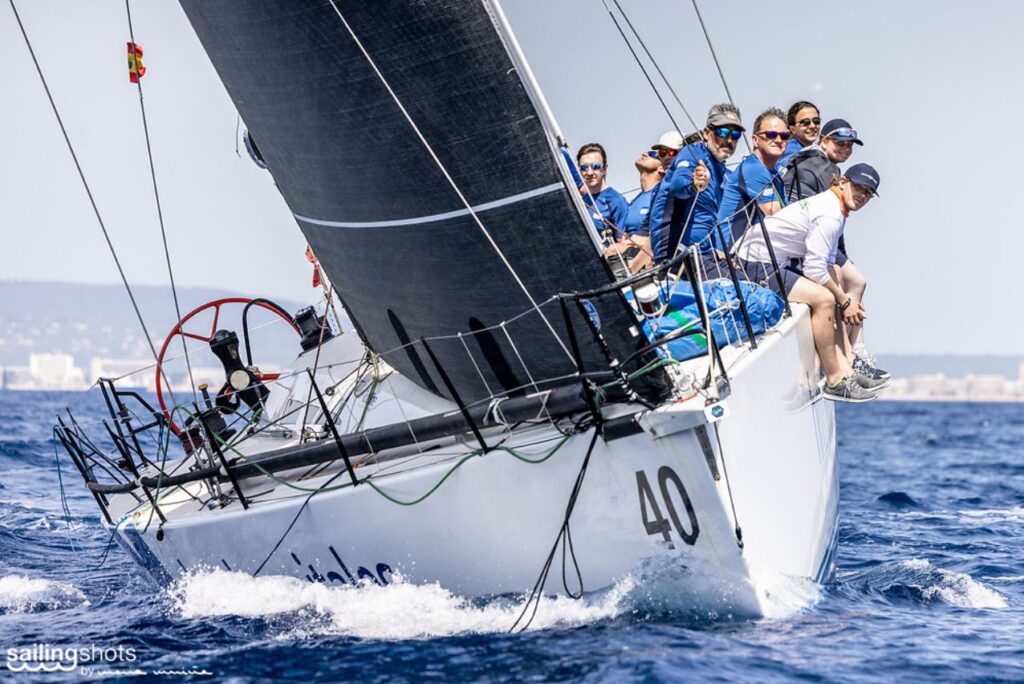 Hydra, DK46 Sailing Upwind Palma Vela