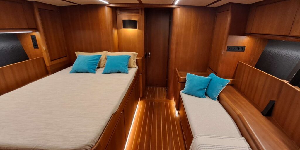 Wally One - Interior 2 - berths