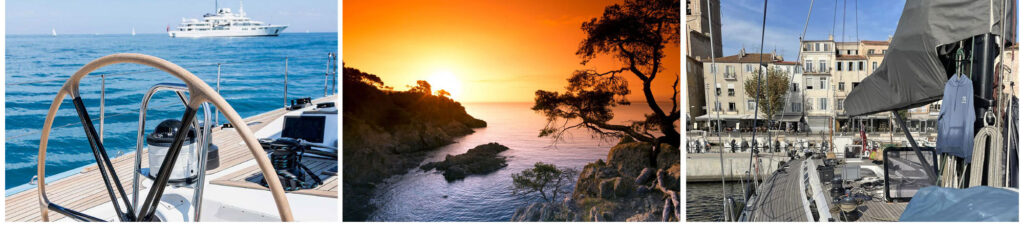 French Riviera Footer