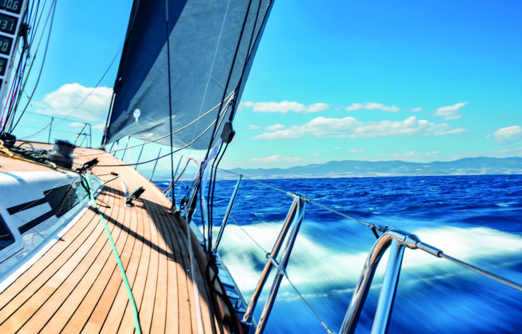 Swan 82 - Stella - deck shot