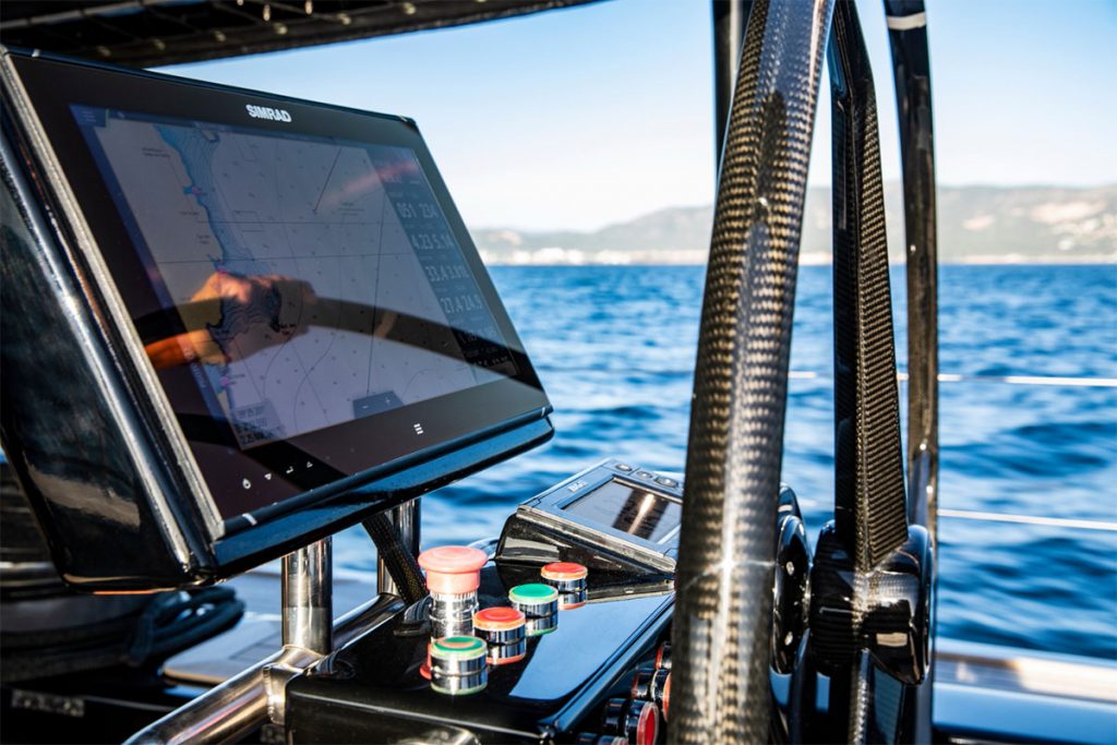 Wally – Vantanera - chart plotter