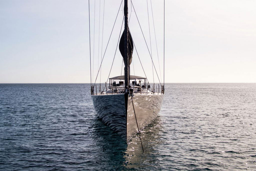 Wally – Vantanera - at anchor