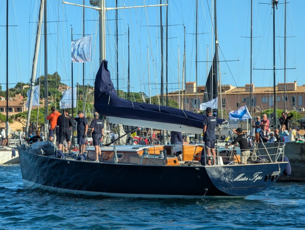 Mister Fips mooring in St Tropez